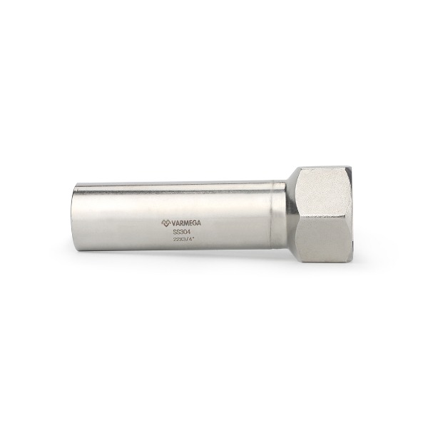 Муфта-вставка Varmega Inox Press с внутренней резьбой, 18а×1/2" мм