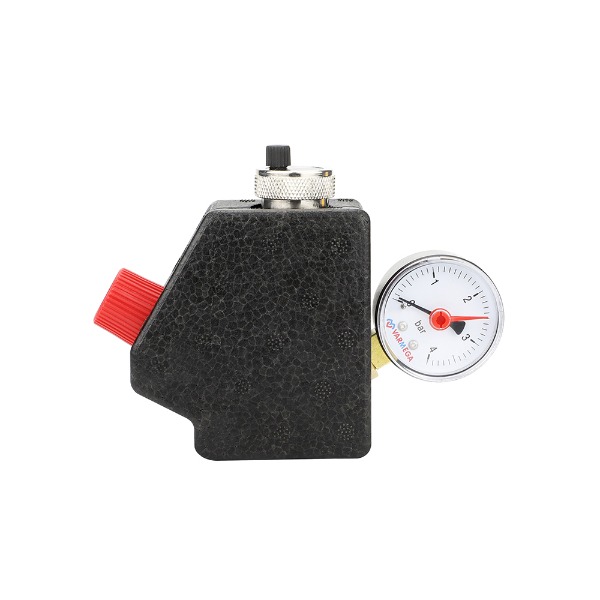 Группа безопасности котла Varmega 1", 3 бар, латунь, компактная, с термоизоляцией