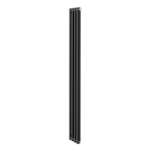 Стальной трубчатый радиатор Royal Thermo Insignia VC2180 - 4 секции, черный цвет